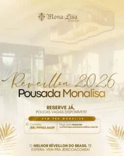 Faltam poucas vagas para celebrar o ano novo com a gente! Corre que ainda dá tempo.